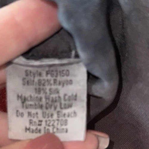 Johnny Was L Large Black & Red Velvet Hoodie Pullover Sweatshirt Tunic Top WARM Johnny Was