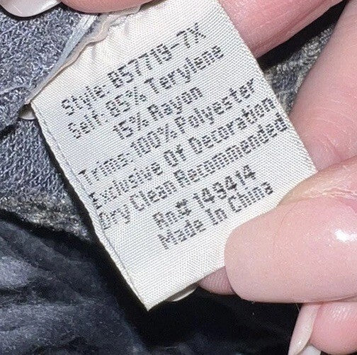 Johnny Was M Sweater Hoodie Coat Jacket Wrap Pockets Fringe Embroidered Johnny Was