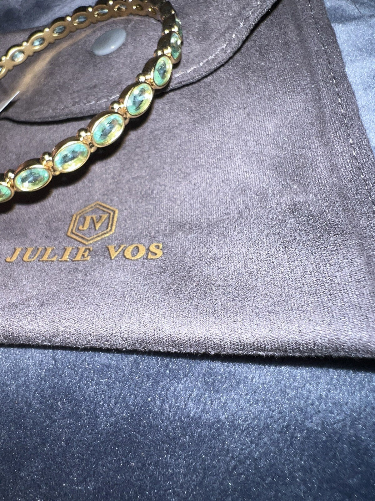 New Julie Vos Mykonos Bangle Bracelet Sz M Julie Vos