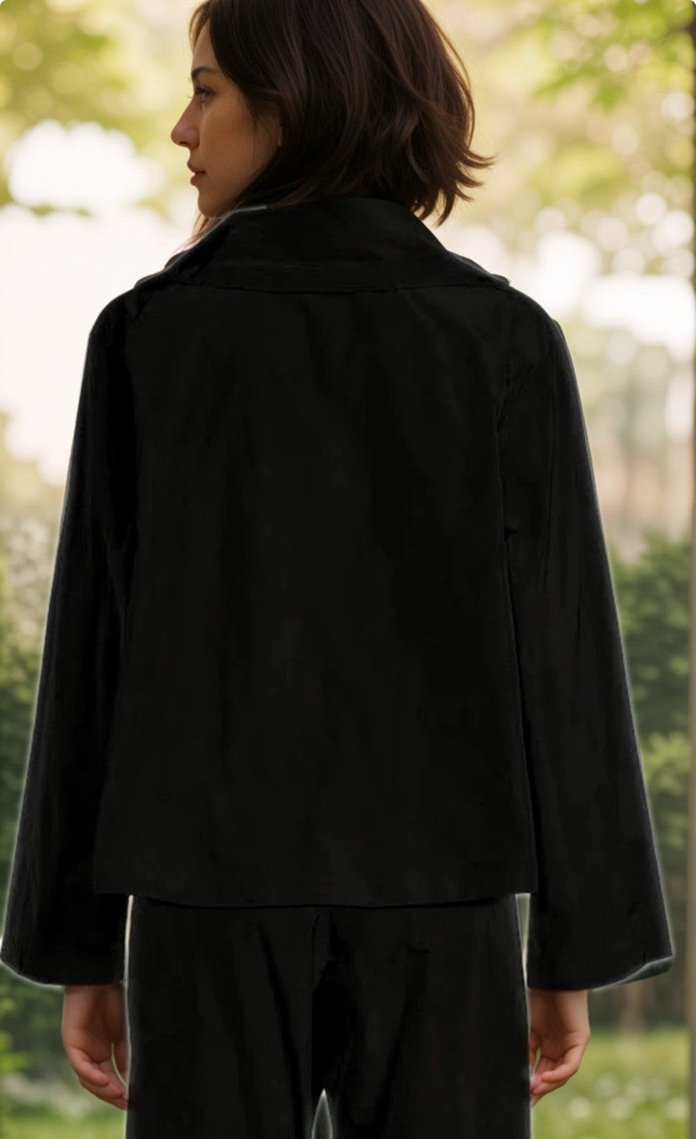 Bryn Walker Xl Black Jacket Assemetrical Collar New With Tags Bryn Walker