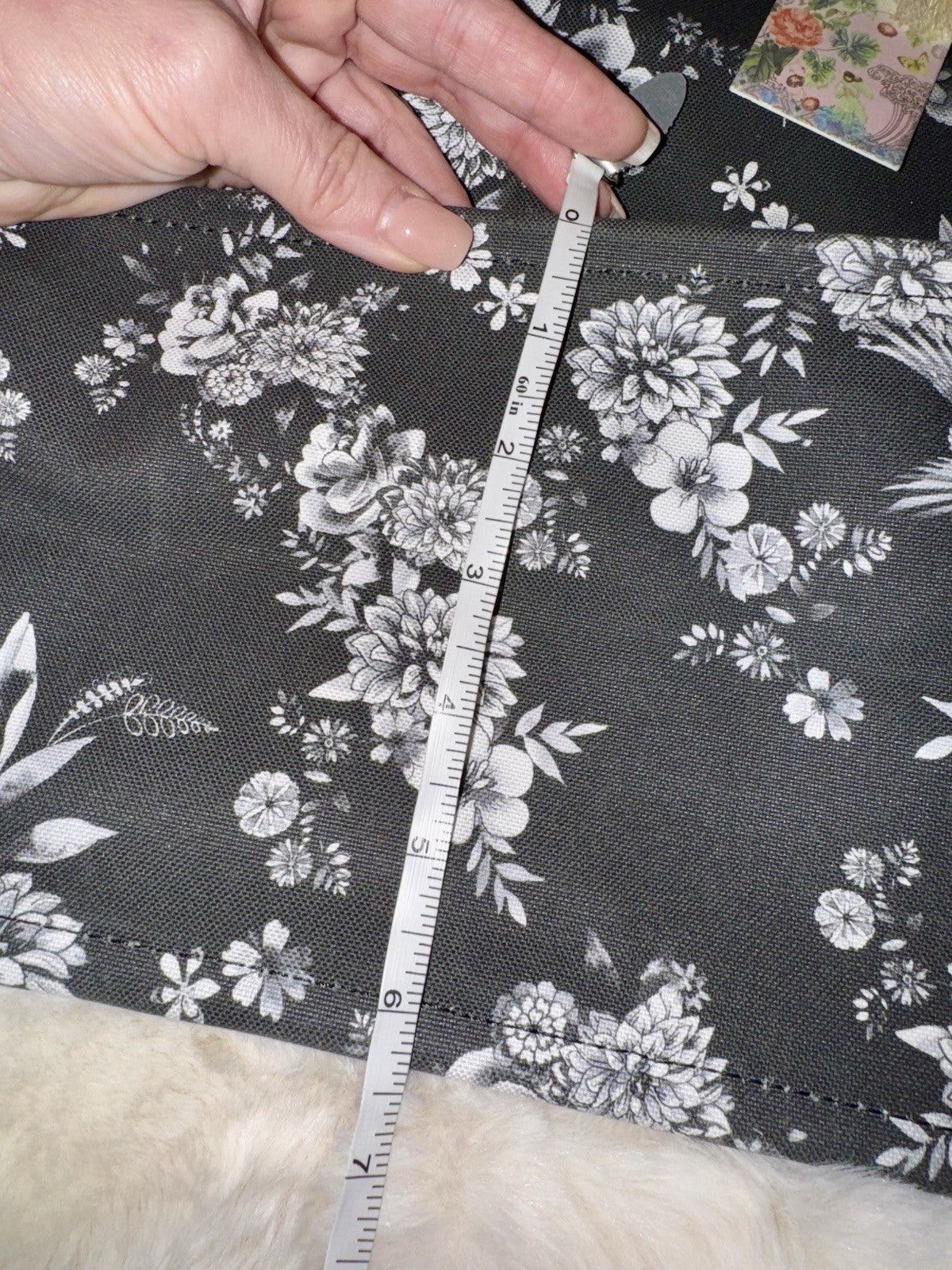 Johnny Was Black & White Coated Canvas Dreamer Bag Purse Tote $428 Retail Johnny Was