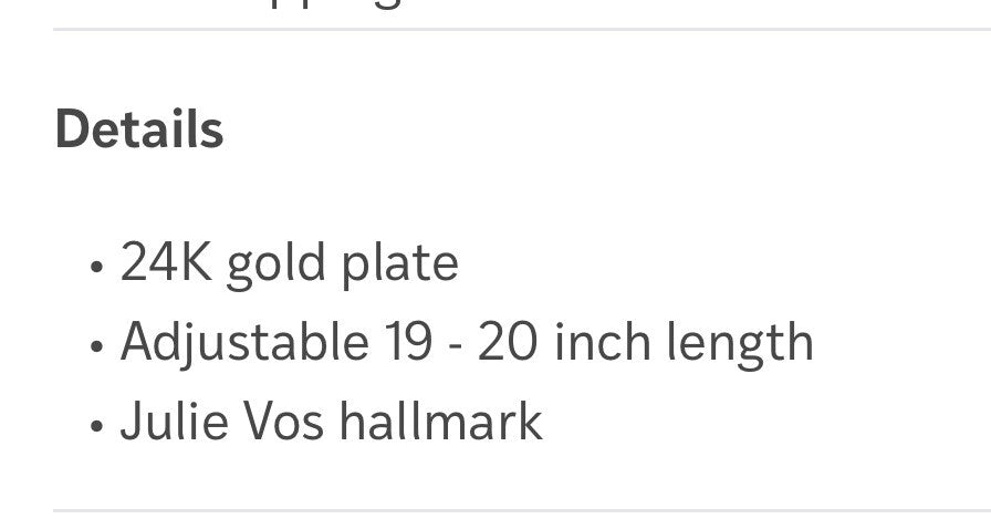 Julie Vos Avalon XO Statement Toggle Link Heavy Chain Necklace  Chunky Julie Vos