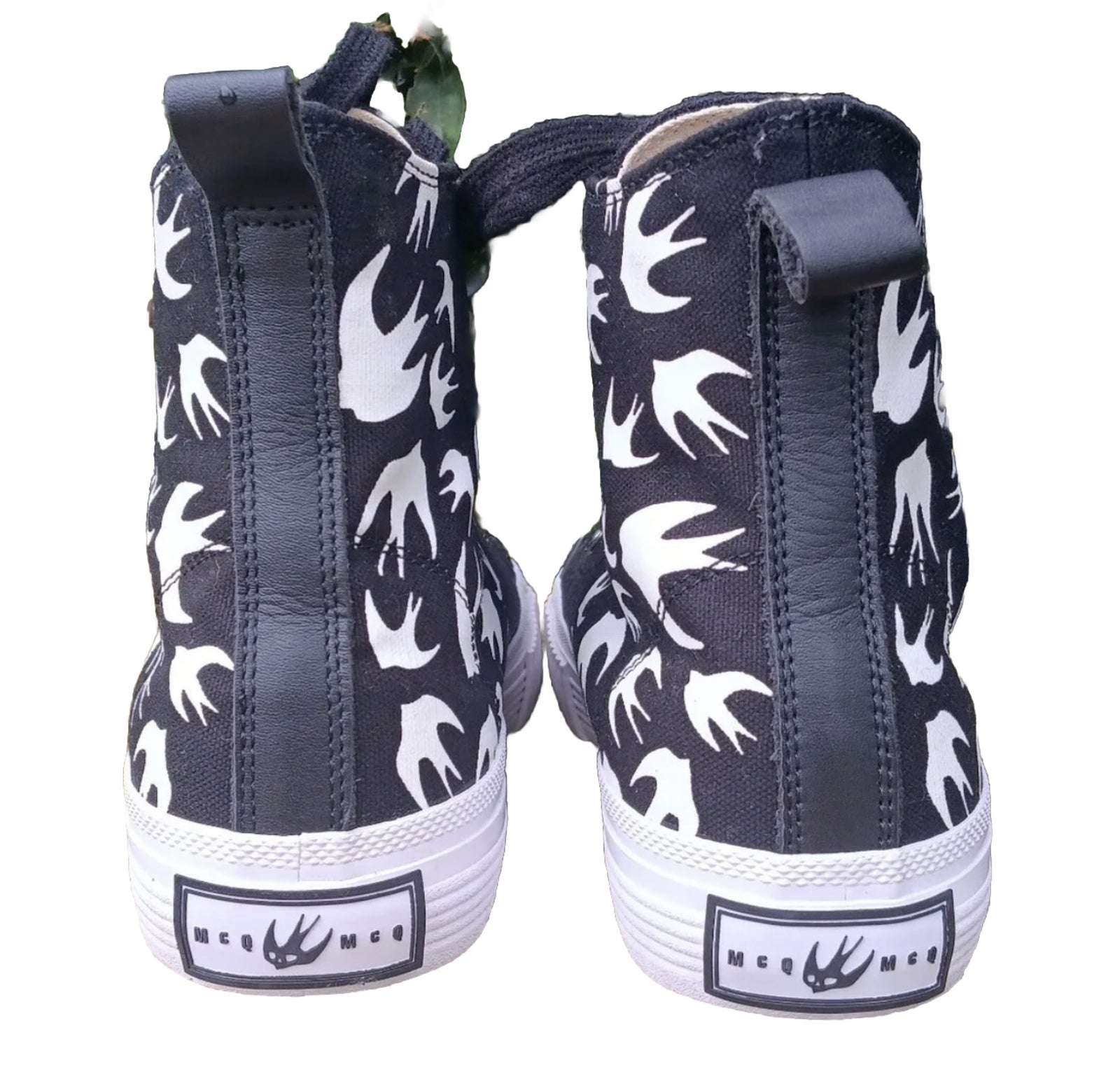 MCQ Alexander Mcqueen Swallow Vulc High Top Unisex Sneaker EU 38 / M 5 / W 7.5 McQ by Alexander McQueen