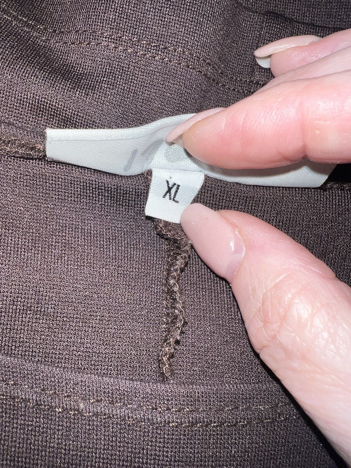 Bryn Walker Chocolate Brown Dolman Sleeve Tunic Top XL  MSRP $190 Bryn Walker