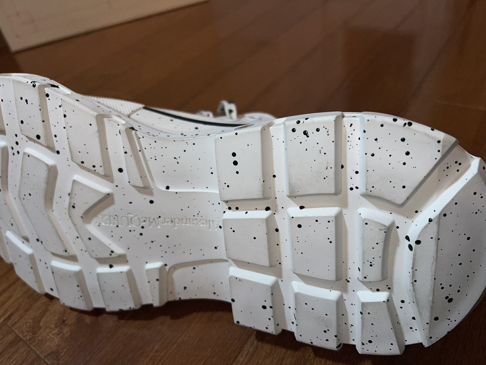 Alexander McQueen Tread Slick Speckled Sneakers  Retail $720 sz 49 US 16 5 Alexander McQueen