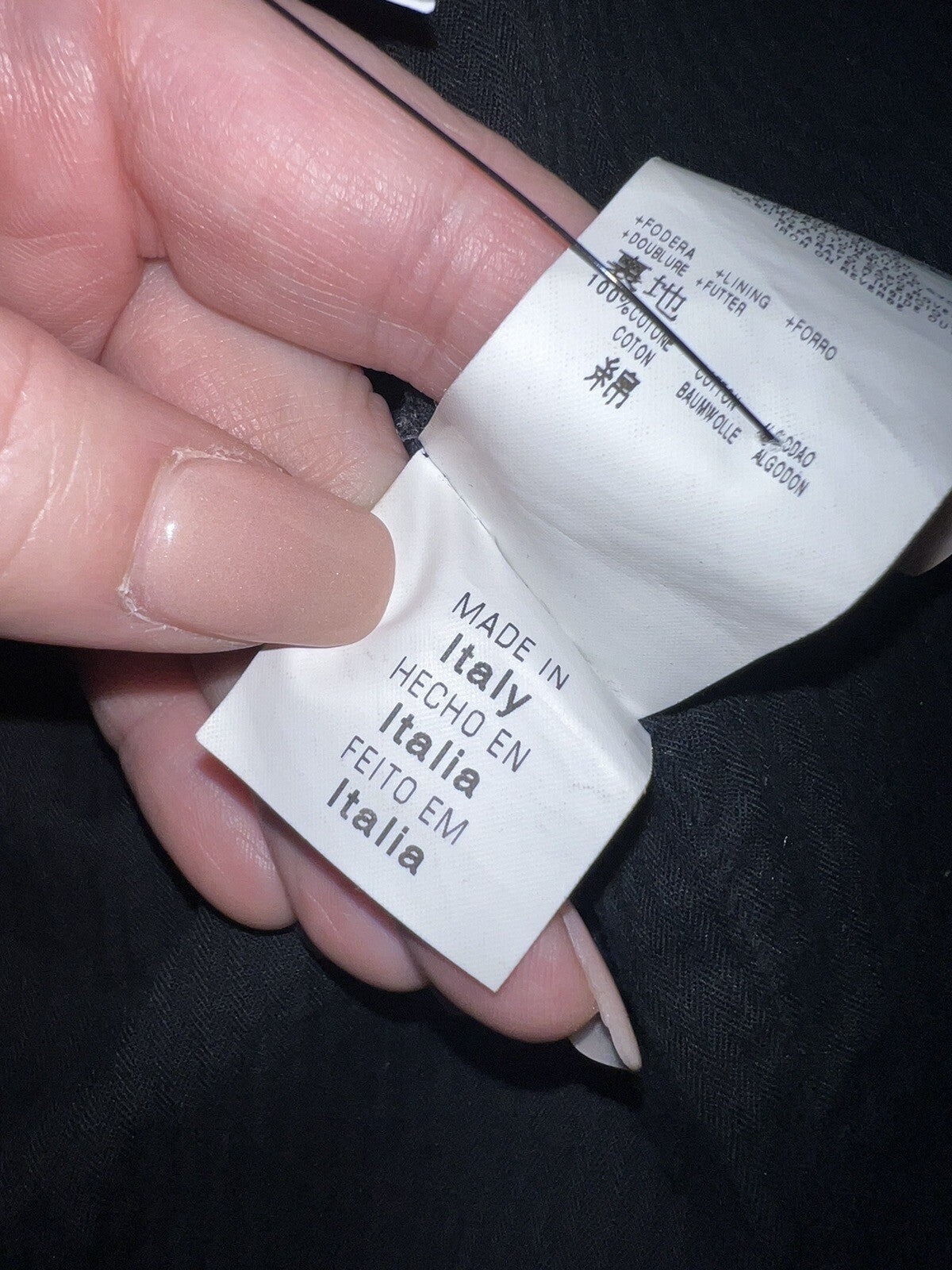 Alexander McQueen L Black Denim Trucker Jacket Coat Men/Women Italy 52 Authentic Alexander McQueen