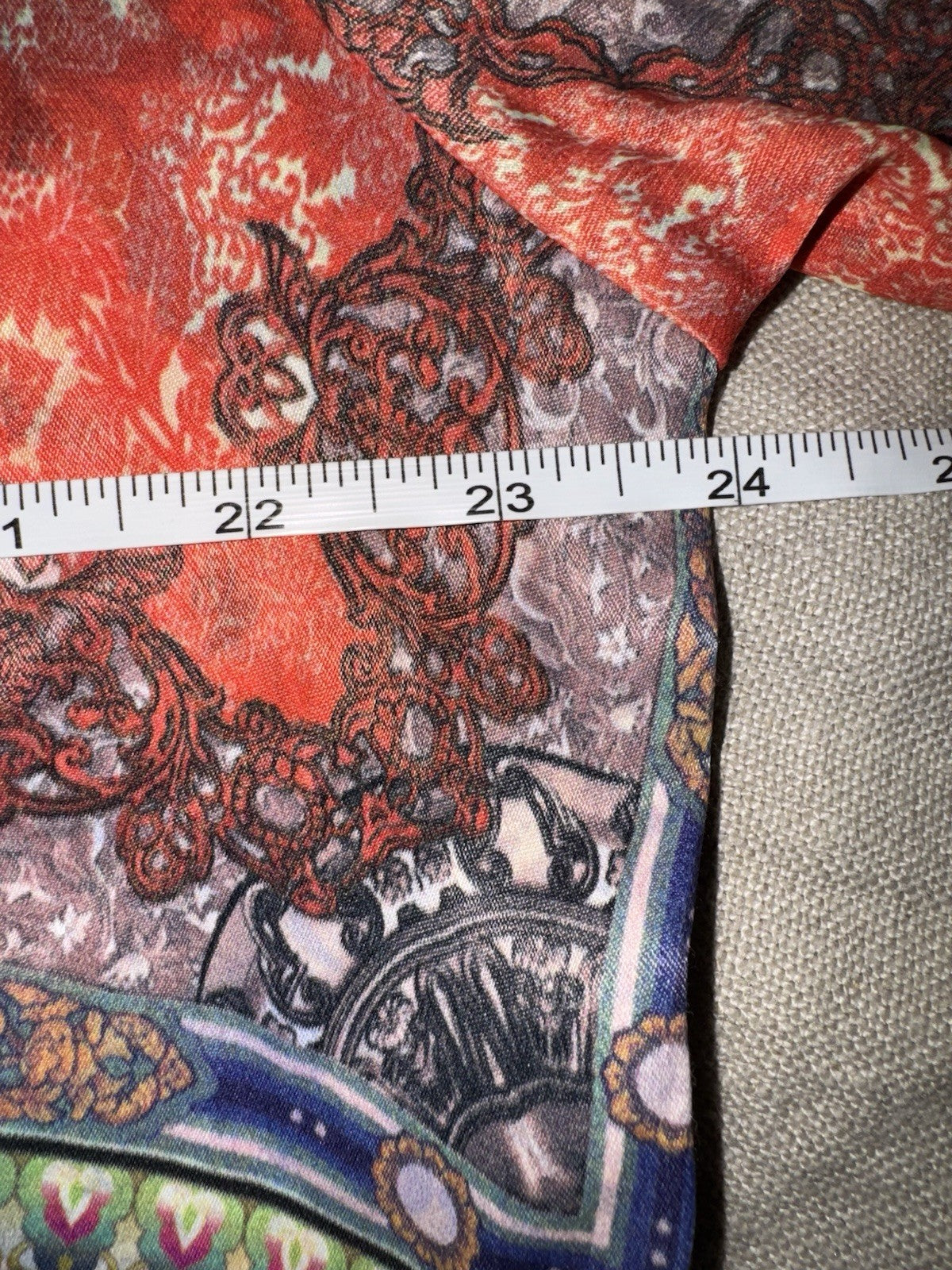 Johnny Was L Large REVERSIBLE HiLow KIMONO Duster Jacket Coat Boho Chic Johnny Was