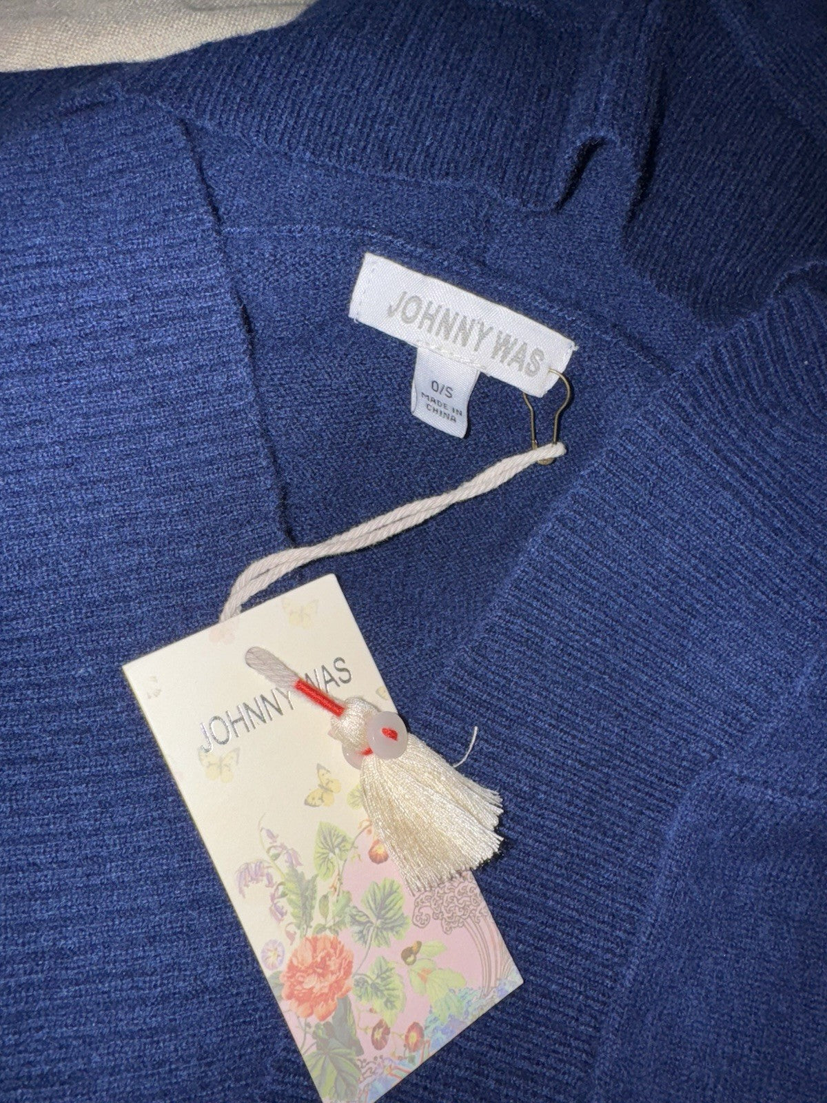 Johnny Was O/S Cashmere Hooded Poncho Wrap Cape Shawl Cardigan One Size $528 Ret Johnny Was