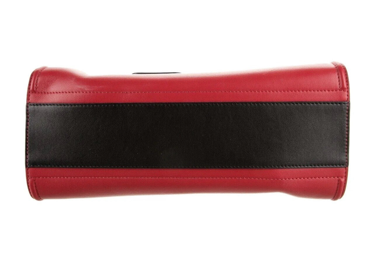 Alexander McQueen Red Leather Tall Story Bag/Tote Authenticated Retail $2590 WOW Alexander McQueen