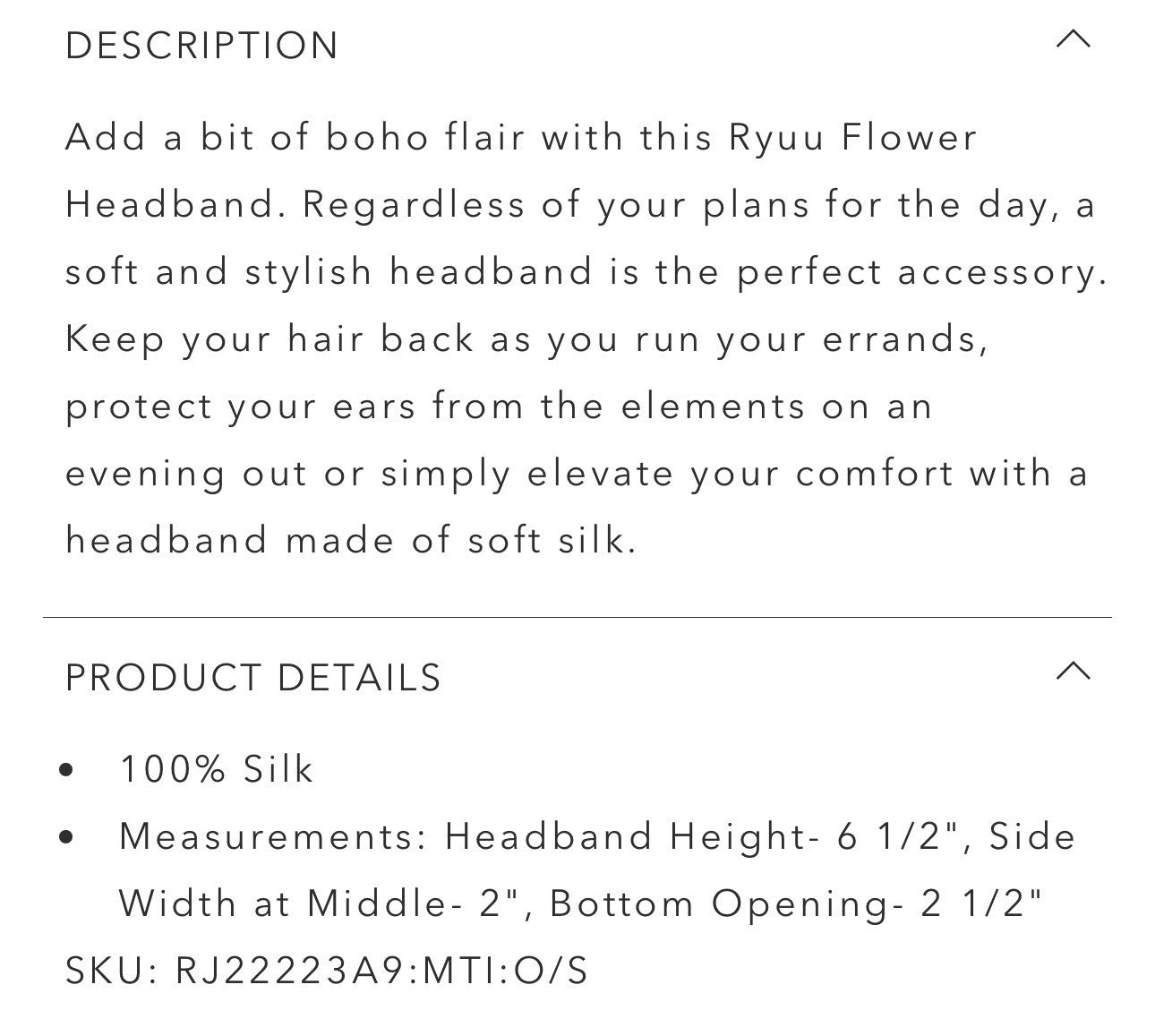 Johnny Was Red Ryuu Velvet Headband Bandana Wrap Hair Accessory Flower Johnny Was