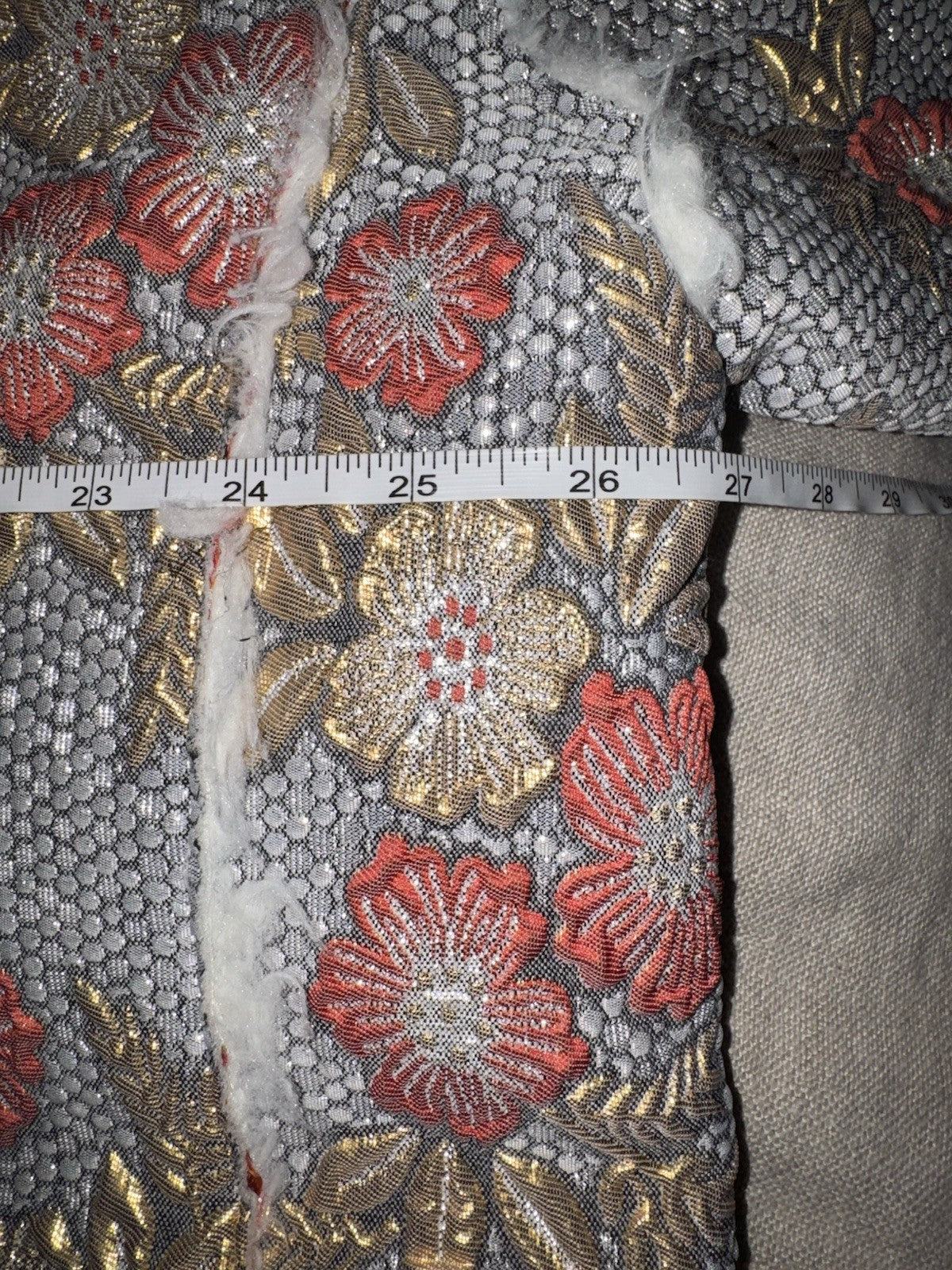 Johnny Was XXL Plus Faux Fur Sherpa Coat Jacket Silver & Pink Shearling Tassels Johnny Was