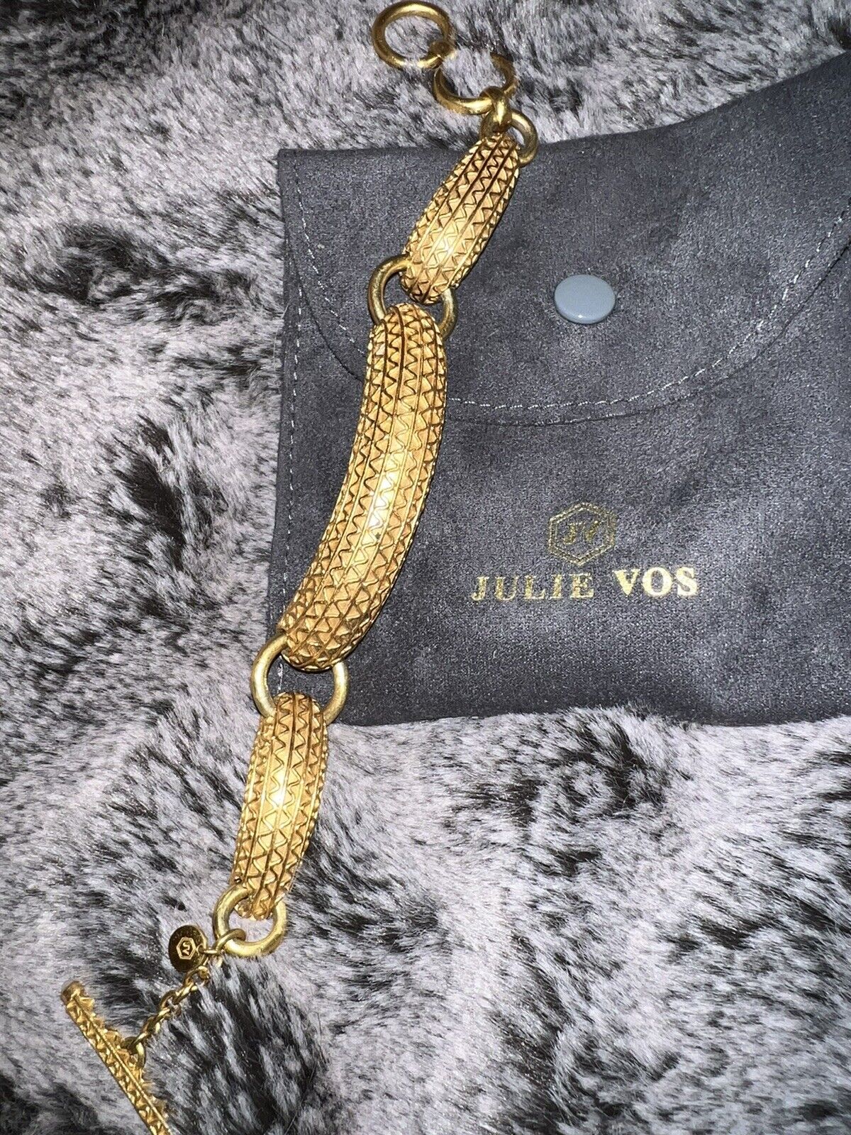 Gorgeous Julie Vos Link Bracelet Worn Twice Retail $495