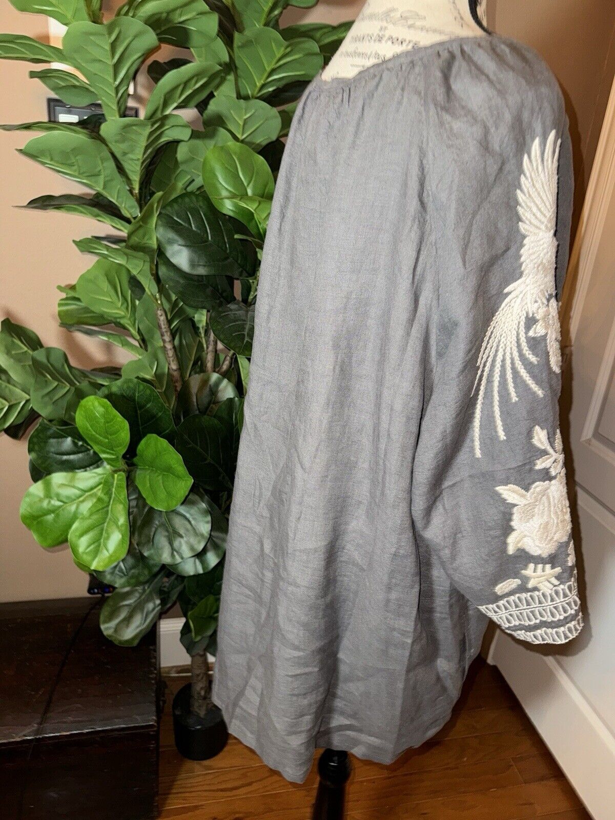 Johnny Was Linen Tunic 3X