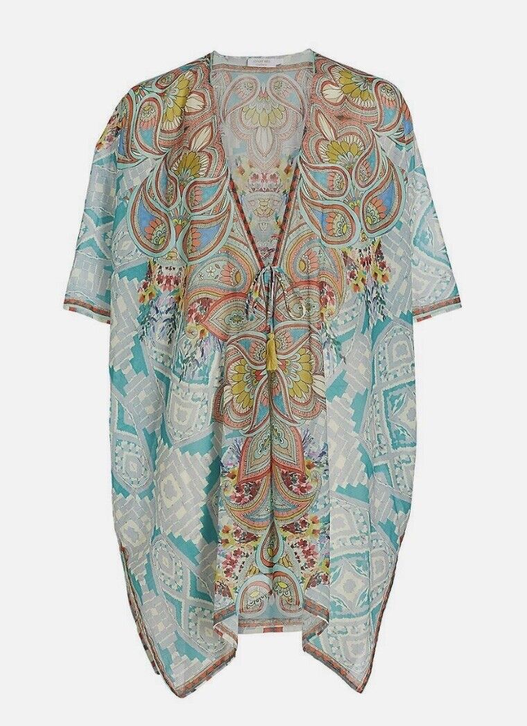 Johnny Was Kimono Cover Up Wrap Sz L/XL