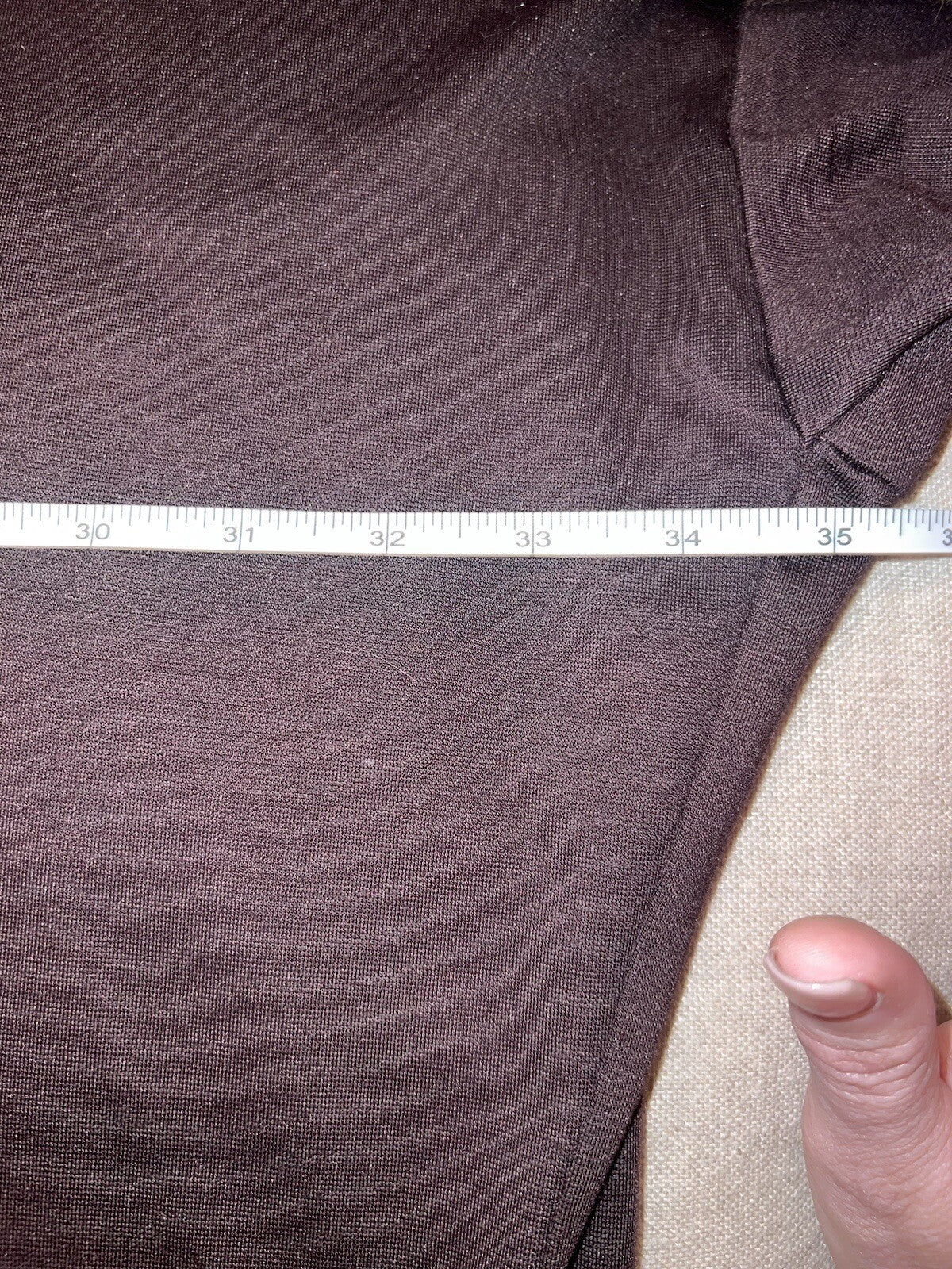 Bryn Walker Chocolate Brown Dolman Sleeve Tunic Top XL  MSRP $190 Bryn Walker