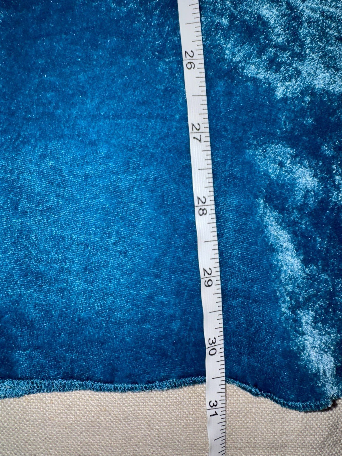 Johnny Was 1X Plus Turquoise Blue Velvet Tunic Top Long Sleeve Blouse Shirt Johnny Was