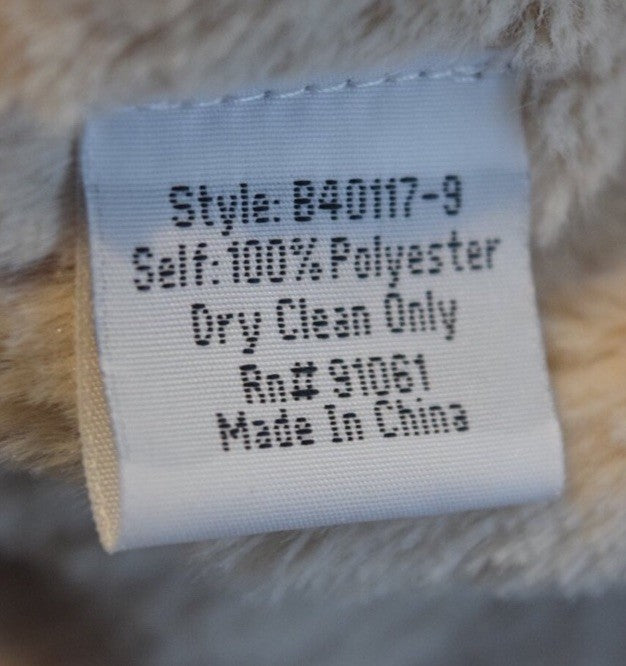 Johnny Was XL Silver Faux Suede & Fur Jacket Coat Applipue & Embroidery Johnny Was