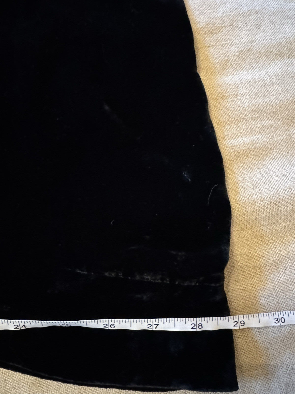 Johnny Was 1X Plus Black Velvet & Fur Hoodie Pullover Top Tunic Embroidered Johnny Was