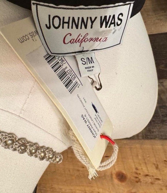 Johnny Was S/M Black Suede Leather Poncho Laser Cut Kimono Wrap $998 Retail Johnny Was