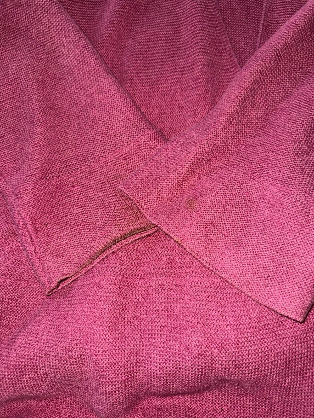 Eileen Fisher 2X Fushia Pink Cardigan Jacket Top Wrap Kimono Sweater Coat Soft