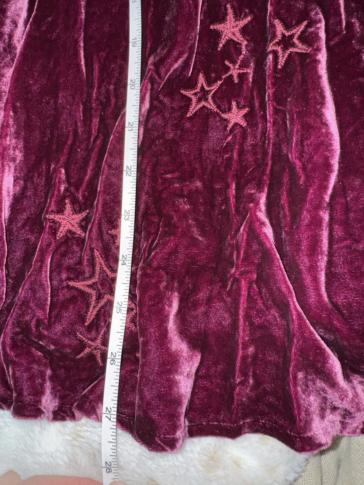 Johnny Was 1X Burgundy Wine Velvet Embroidery Shirt Peplum Top Button Babydoll Johnny Was