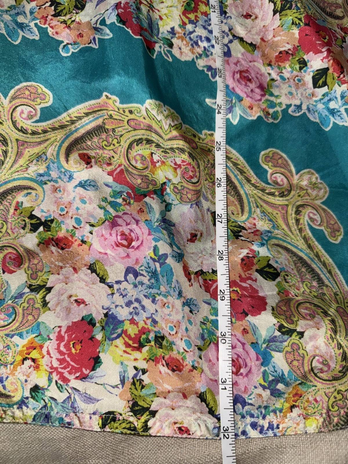 Johnny Was 3X Plus 100% Silk Button Up Blouse Top Tunic Shirt Cool Lightweight Johnny Was