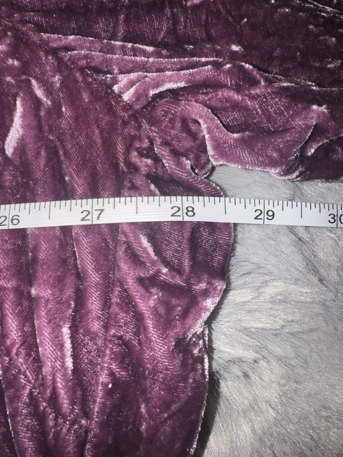 Johnny Was 3X Purple Plum Velvet Tunic Top Mini Dress Tonal Embroidery BOHO Johnny Was