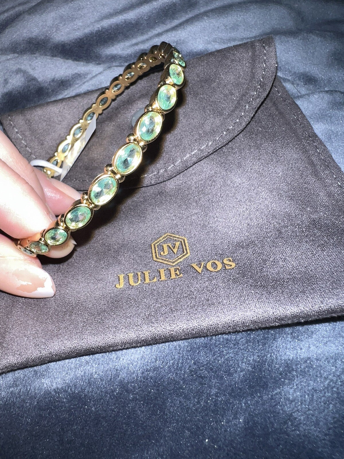 New Julie Vos Mykonos Bangle Bracelet Sz M Julie Vos