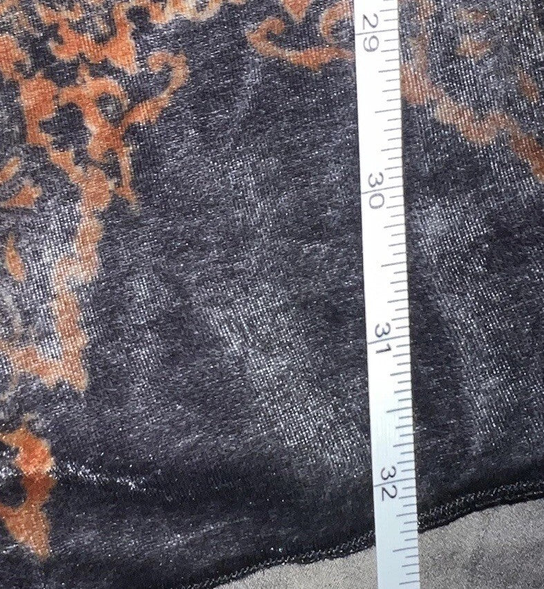 Johnny Was Black & Red Velvet Sz 3X 3XL Kimono Wrap Gorgeous Colors Johnny Was