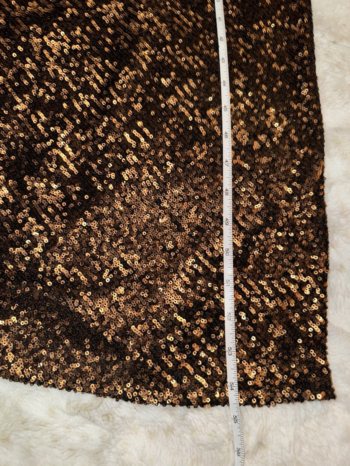 Johnny Was Gold L Large Sequin Maxi Dress Long Flowy Mesh Slip Sequins Party Johnny Was