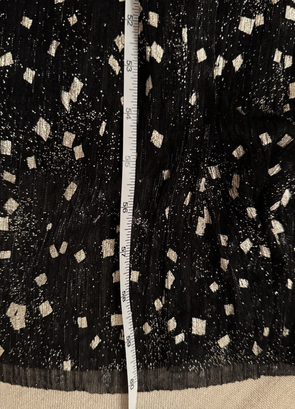 Johnny Was L Black & Gold Long Maxi Party Dress Sleeveless Pair W/ Kimono Johnny Was