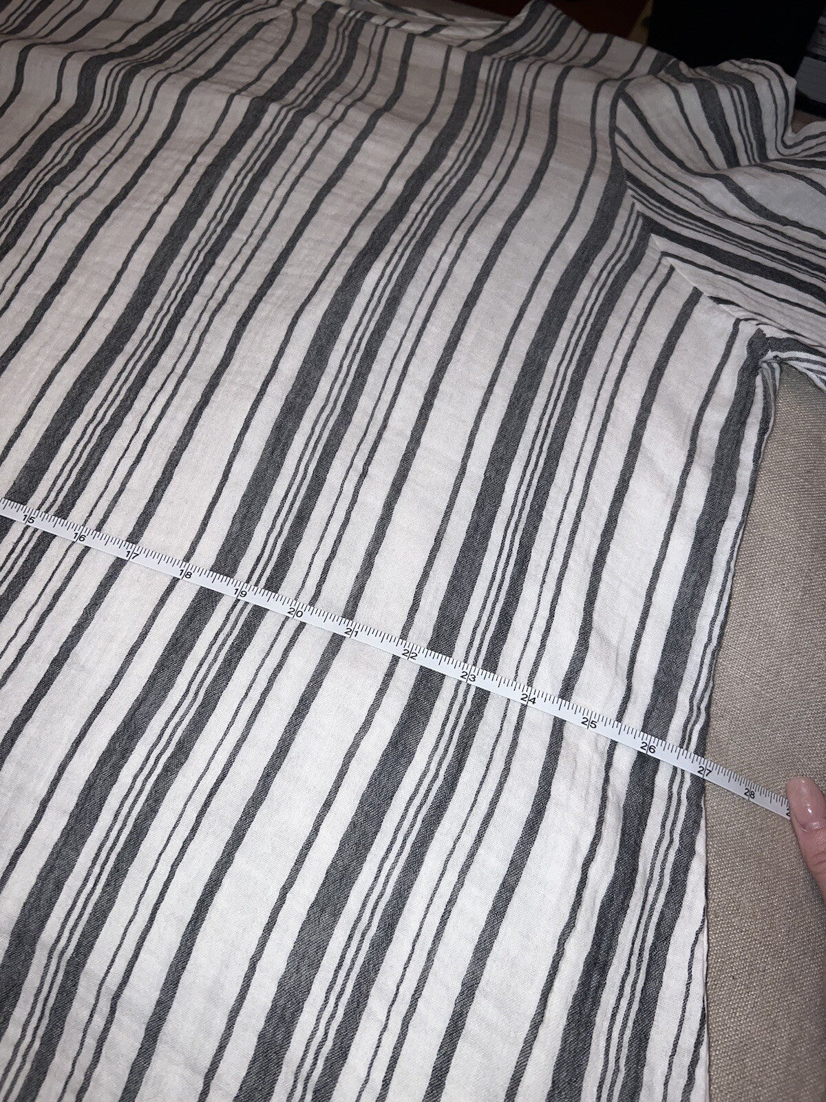 Bryn Walker Black & White Kimono Sleeve Tunic Top Mini Dress 2XL  $198 Bryn Walker