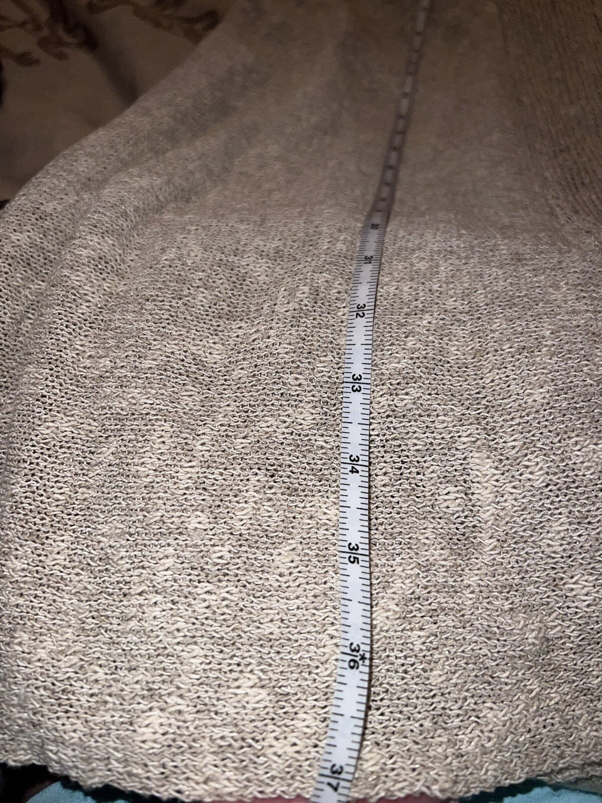 Eileen Fisher XL Natural Linen Color Cardigan Sweater Kimono Eileen Fisher