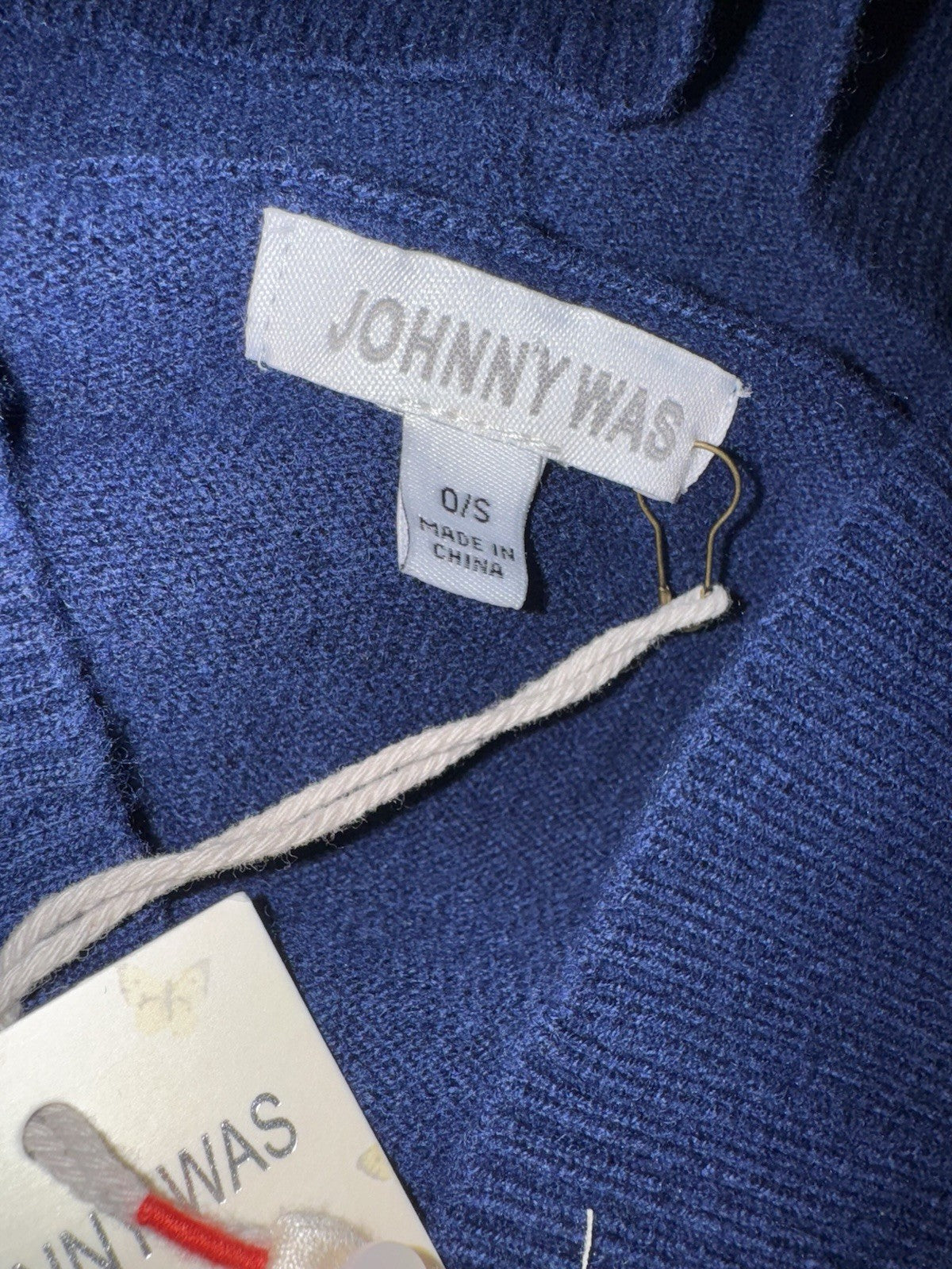 Johnny Was O/S Cashmere Hooded Poncho Wrap Cape Shawl Cardigan One Size $528 Ret Johnny Was