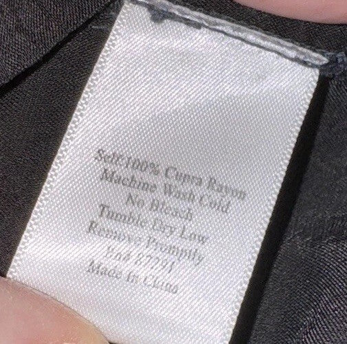 Johnny Was XXL Button Up Tunic Top Black Embroidered Floral Shirt Blouse Johnny Was