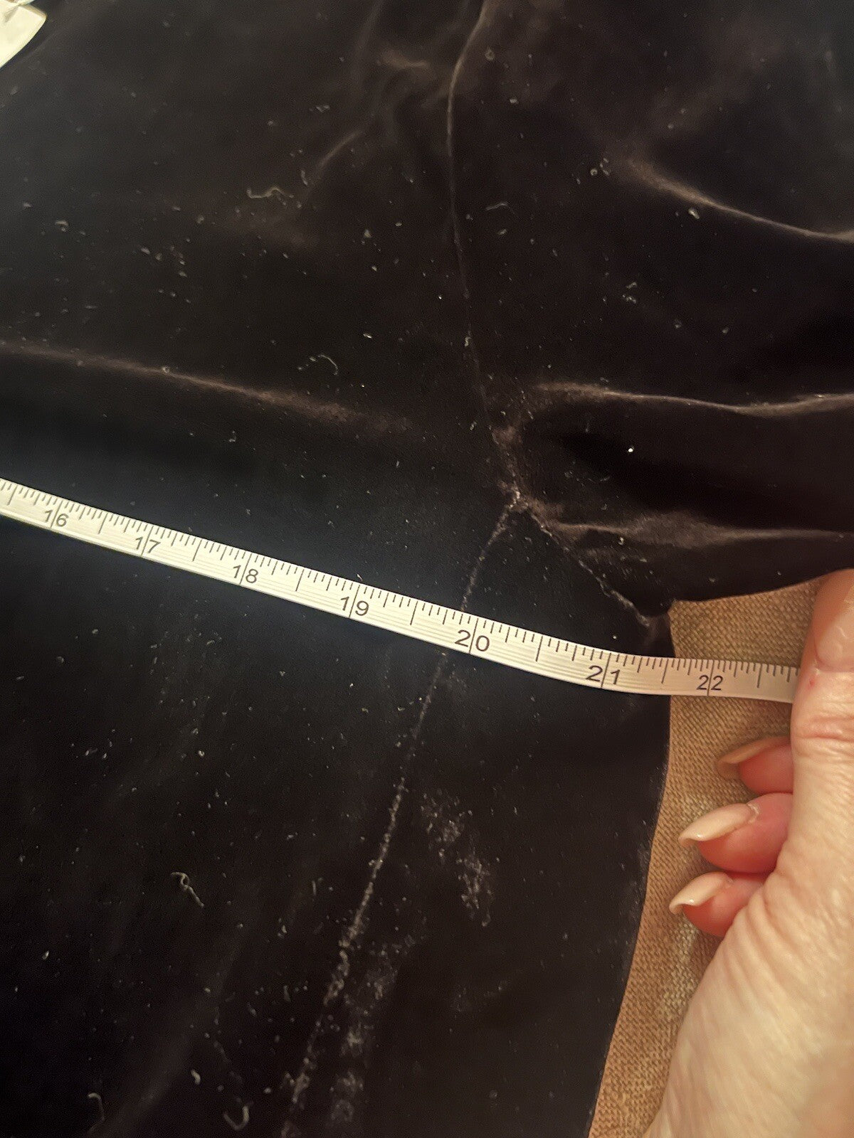 Eileen Fisher Black Velvet MIDI Dress Beautifully Soft Sz M  MSRP $398 Eileen Fisher