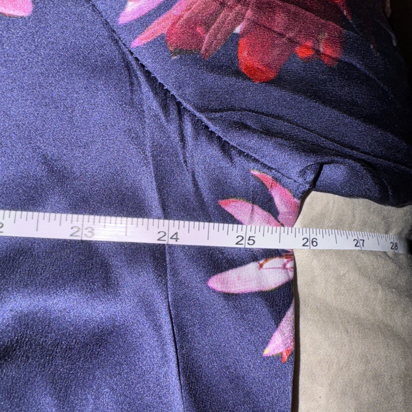 Johnny Was XL Velvet & Silk Lined Long Kimono Duster Wrap Jacket Coat Pocket Johnny Was