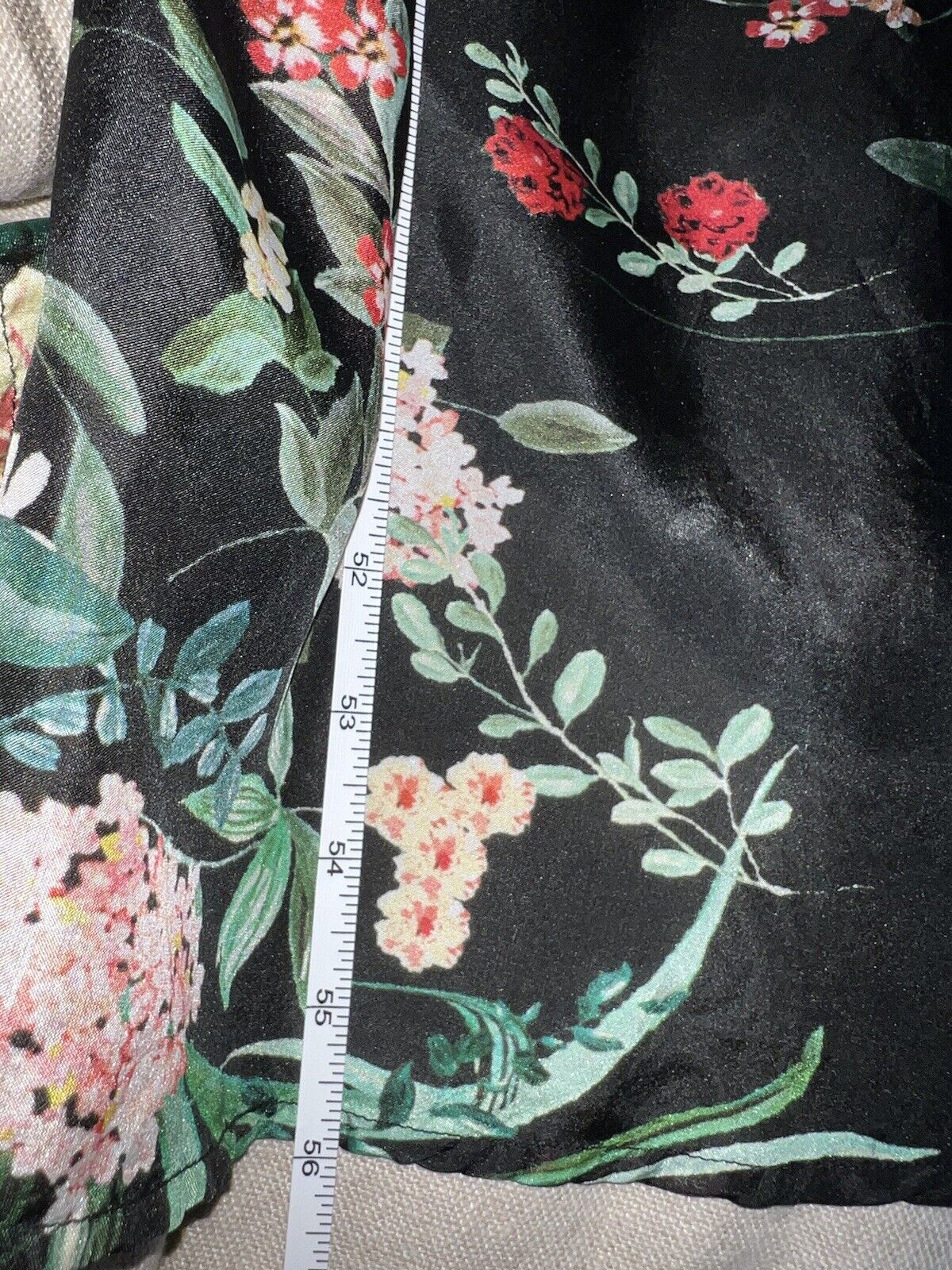 Johnny Was 100% Silk Black Sz L Large Maxi Dress Long Button Up