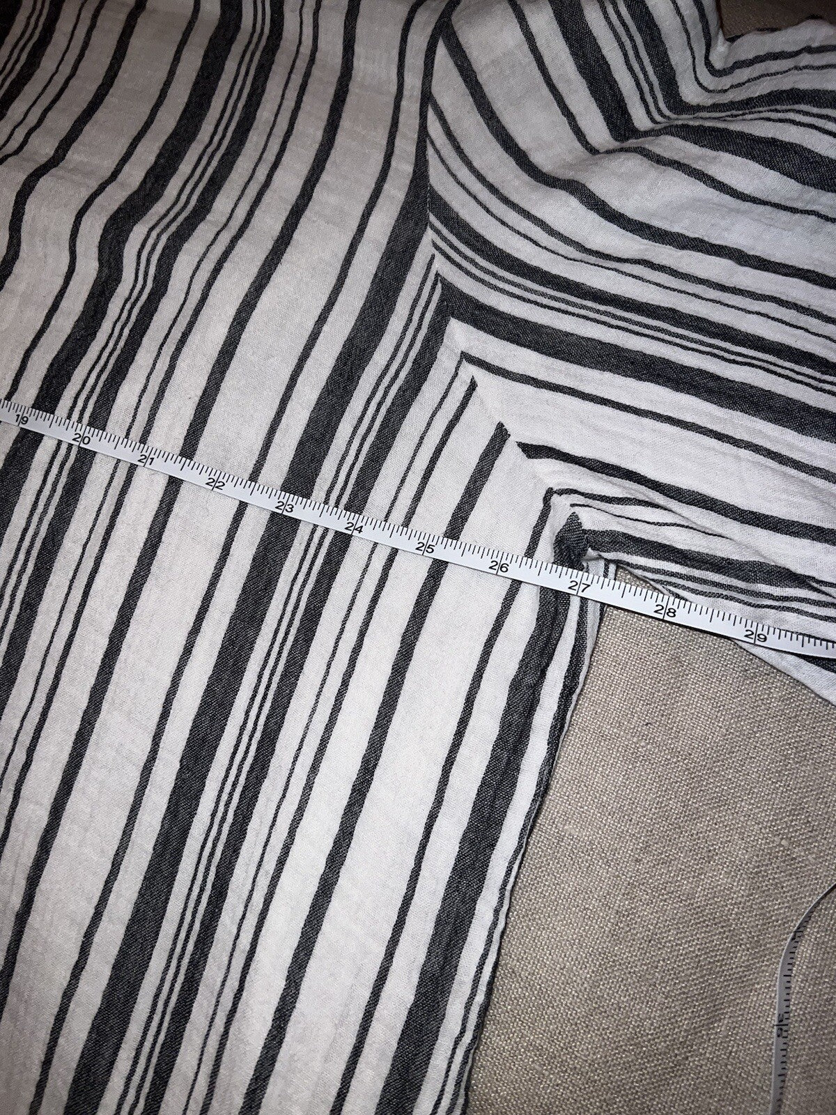 Bryn Walker Black & White Kimono Sleeve Tunic Top Mini Dress 2XL  $198 Bryn Walker