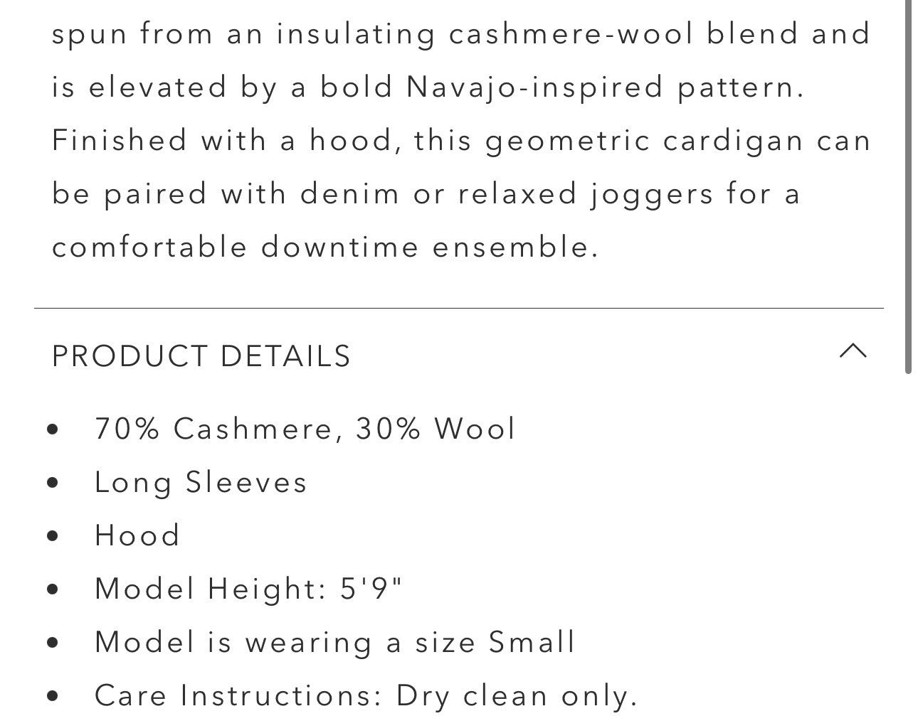 Johnny Was L White Purple & Blue Cashmere & Wool Cardigan Sweater Wrap $478 Johnny Was