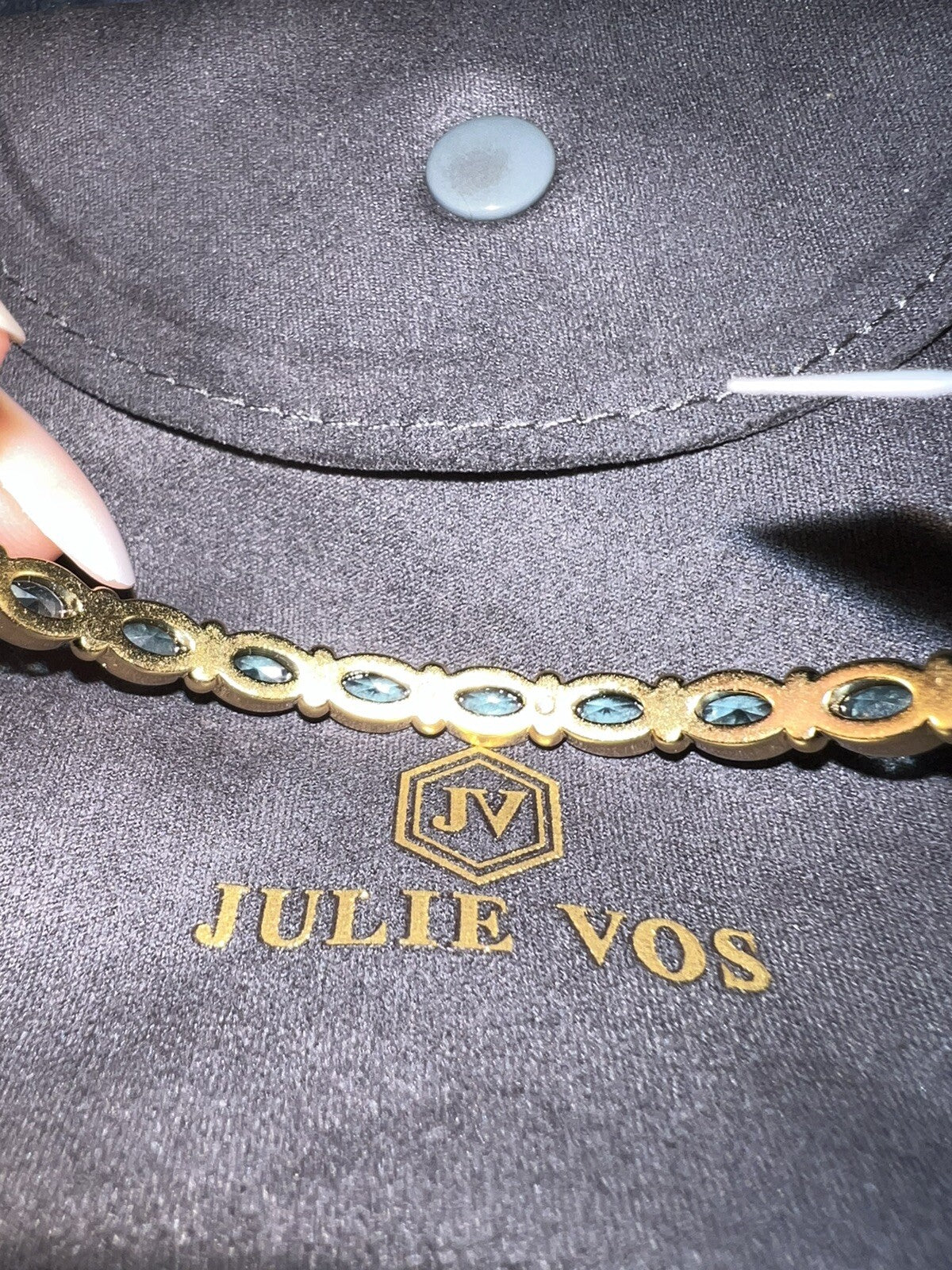 New Julie Vos Mykonos Bangle Bracelet Sz M Julie Vos