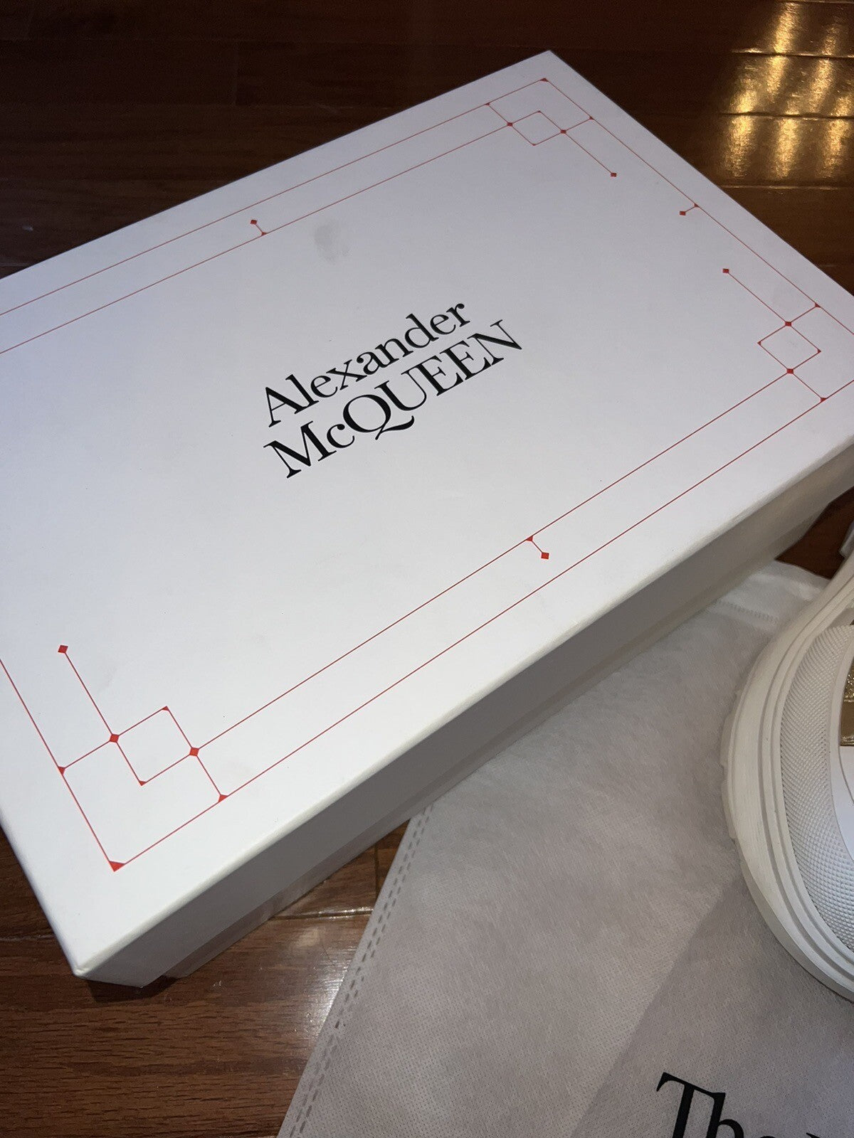 Alexander McQueen Tread Slick Gold Glitter Sneakers Retail $1180 Sz 42 US 10 Alexander McQueen