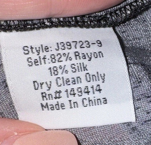 JOHNNY WAS XL VELVET FIELD Tiered Mini Dress Tunic Top Beaded Tassels Johnny Was