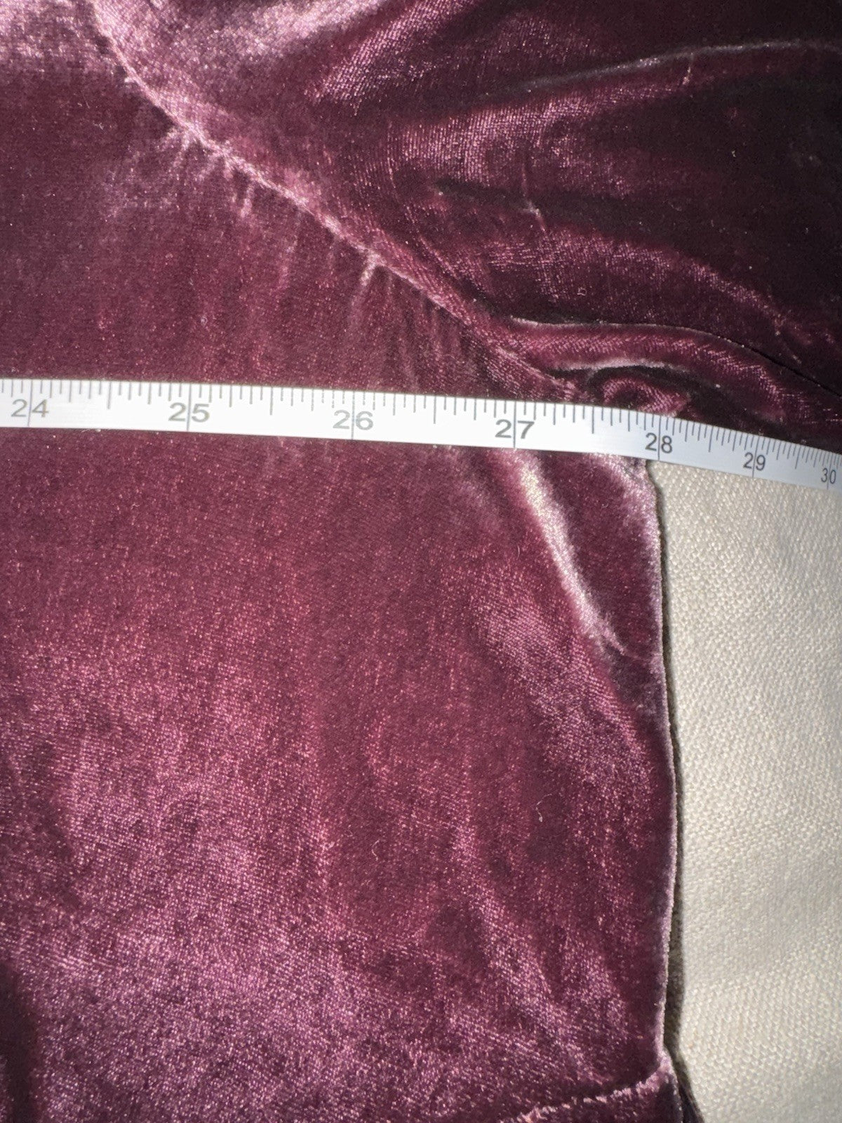 Johnny Was 1X Plus Burgundy Velvet Mini Shift Dress Peasant Tunic Embroidery Johnny Was