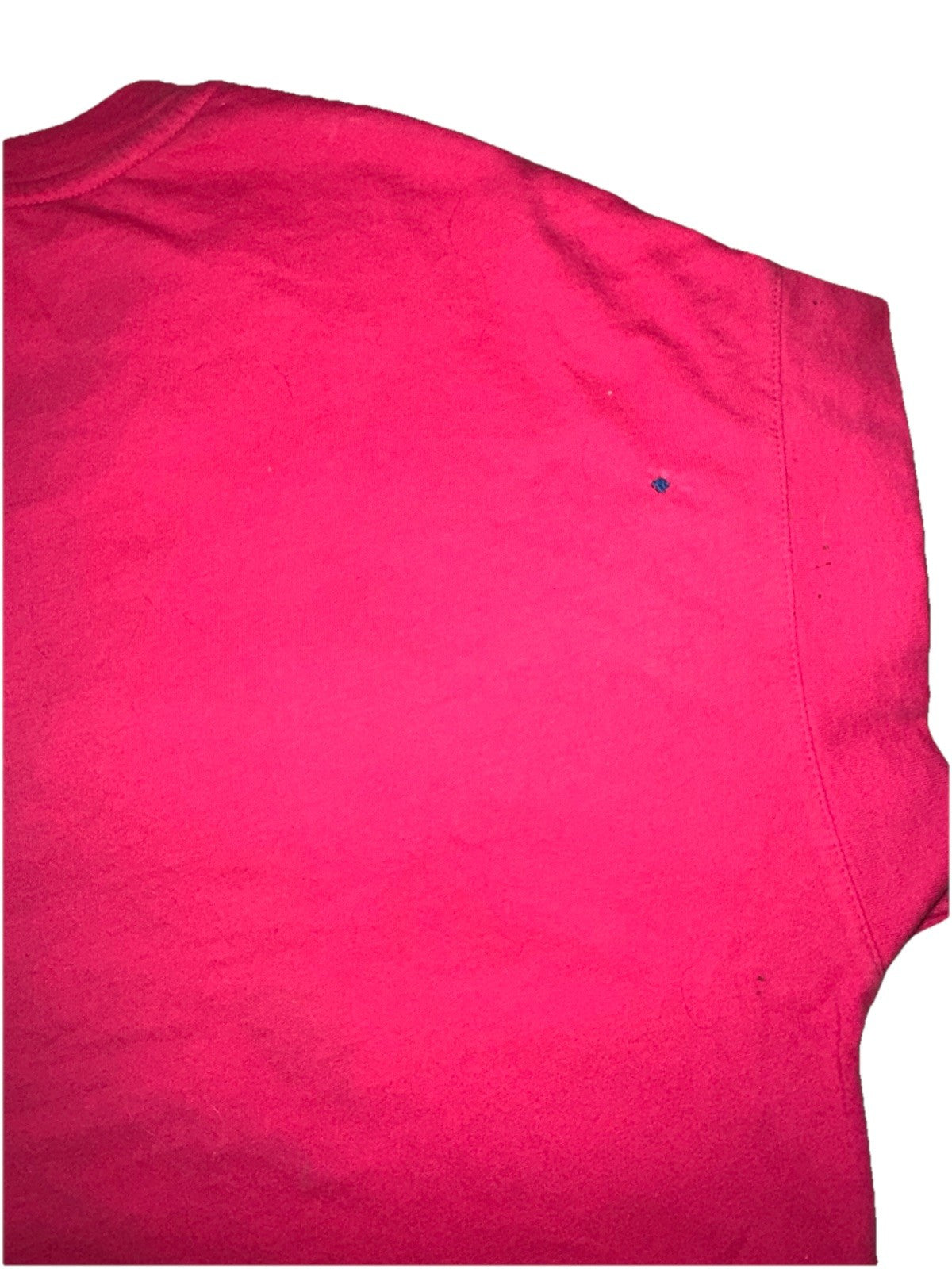 Johnny Was S Small Pink Cap Sleeve Tee T-Shirt Embroidered Bohemian *FLAWS* READ Johnny Was