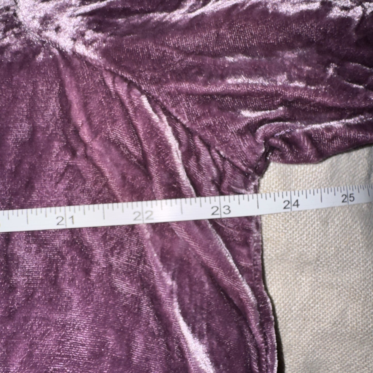 Johnny Was XL Purple Plum Velvet Tunic Top BOHO Mini Dress Tonal Embroidery Johnny Was